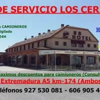 Hotel Area de Servicio los Cerrillos en valdehuncar